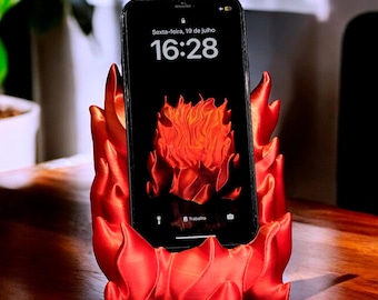 Stojak na telefon komórkowy na biurko | Rem Ember Ance | Uchwyty na telefon komórkowy | Uniwersalny, regulowany stojak na tablet na biurko | Kompatybilny z telefonem komórkowym