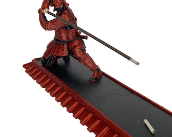Samurai wierookhouder, krijger wierookbrander, zen-decor Samurai cadeau beeldje Japanse krijger, Azata