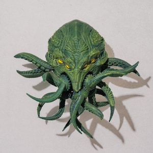 キャズムキネティック触手 | ユニークなクトゥルフ風壁＆デスクデコレーション | タコとイカの置物 | ホームデコレーションクラフト