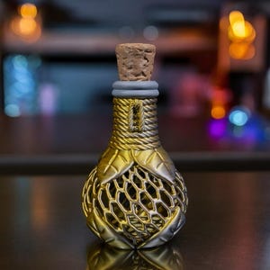 Frasco de poción de mago, contenedor de dados mágicos, organizador mítico único para juegos de mesa, bandeja de dados para almacenamiento, torre de dados, accesorios para la cárcel