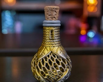 Potion Wizard Flask Magic Dice Container | Unique Mythical Organizer for Board Games | Dice Tray for Storage | Dice Tower Jail Accessories