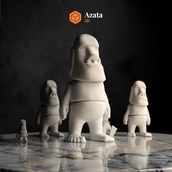 Moai Statue | Unique Easter Island Desk Decor | Sigma