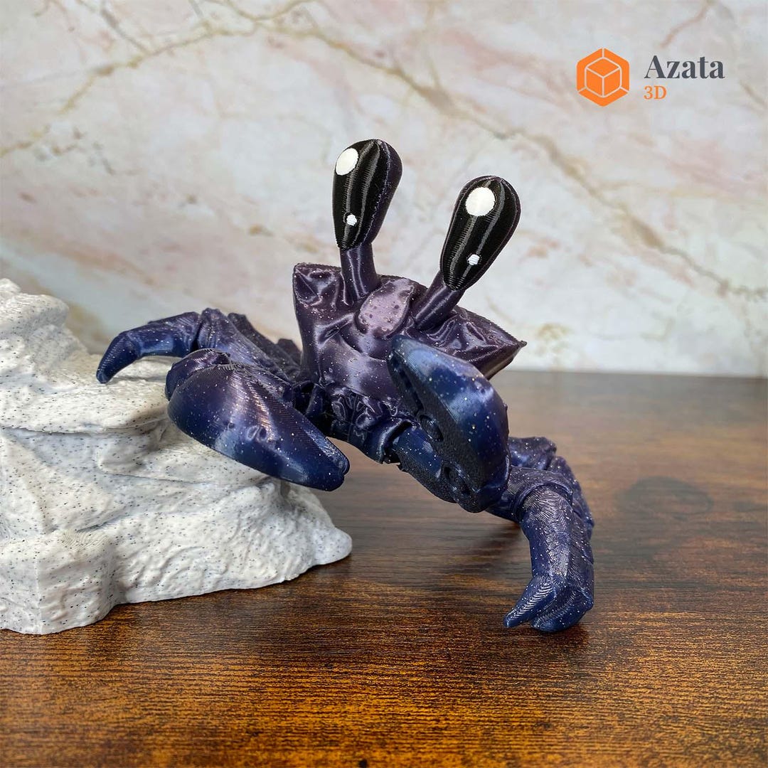 Articulated Ghost Crabs | Realistic Stress-relief Desk Toy