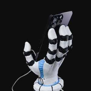 Robotic Phone Holder for Desk | Cyborg Mobile Phone Holders | Android Tablet Stand | Foldable Phone Dock | Universal Tablet Stand for Desk