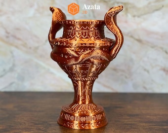 Ancient Egyptian Cobra Vase