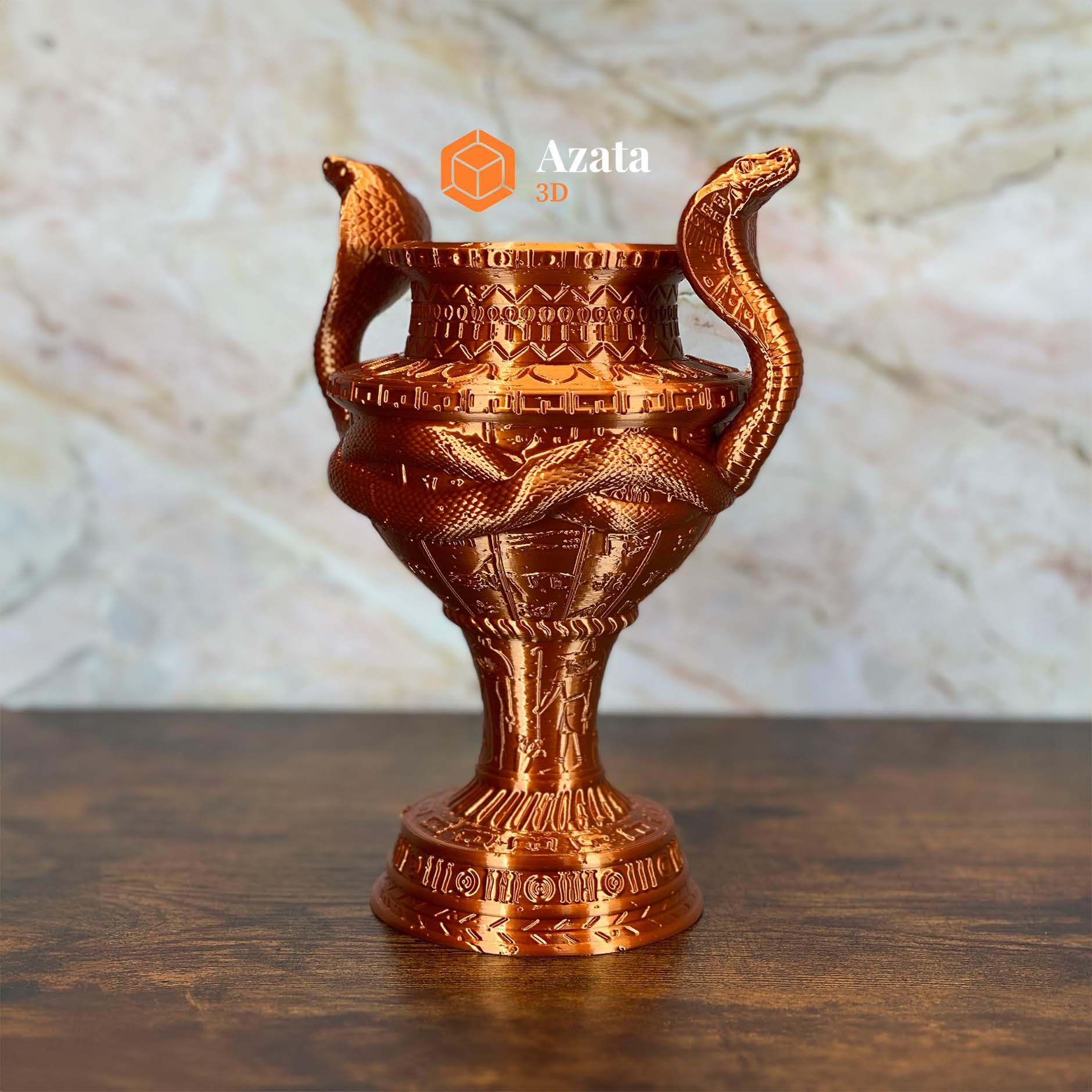 古代エジプトのコブラの花瓶 - Etsy 日本