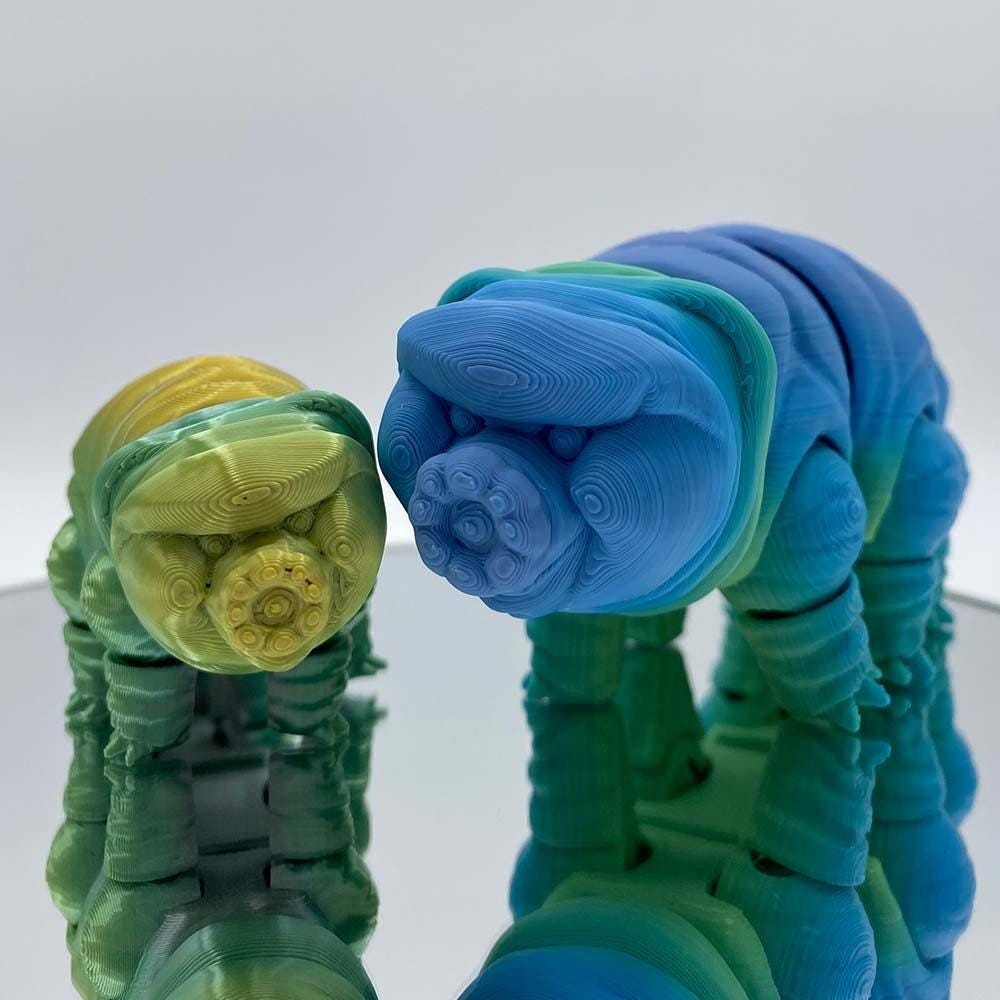 Tardigrade Toy | Unique WaterBear Desk Decor for Office & Home Desk Design | Fun Water Bear Toy for Kids and Adults | Adventures Animals