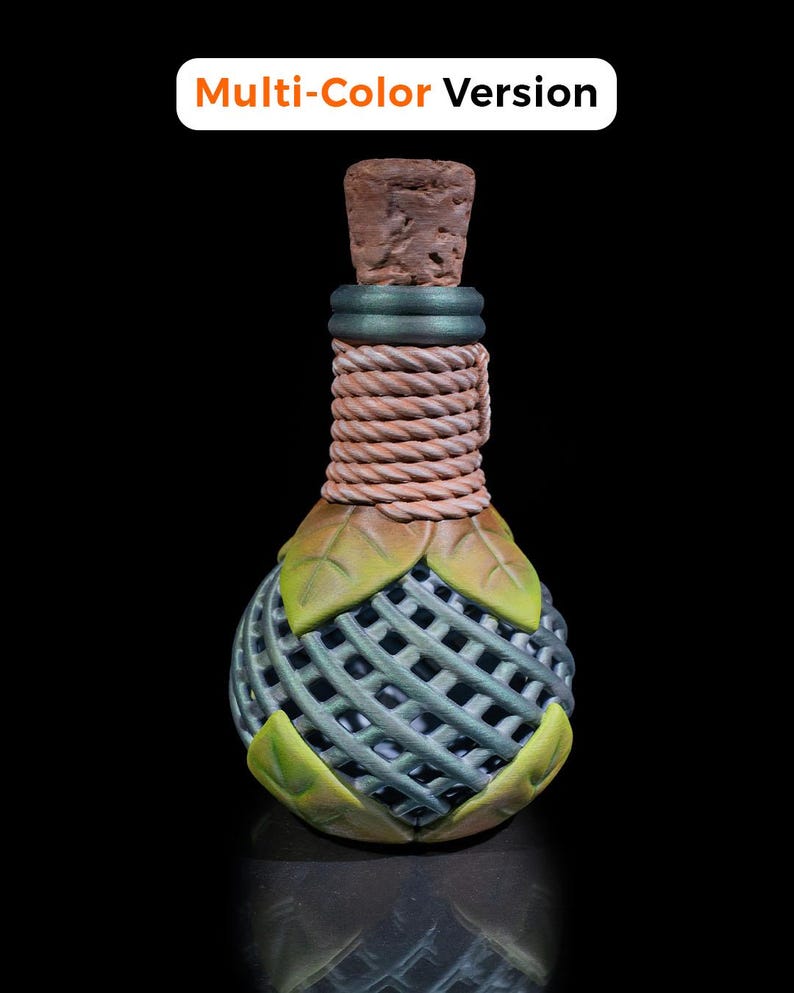 Mythical Container Project Potion Wizard Flask Magic Dice Container | Unique Mythical Organizer ...