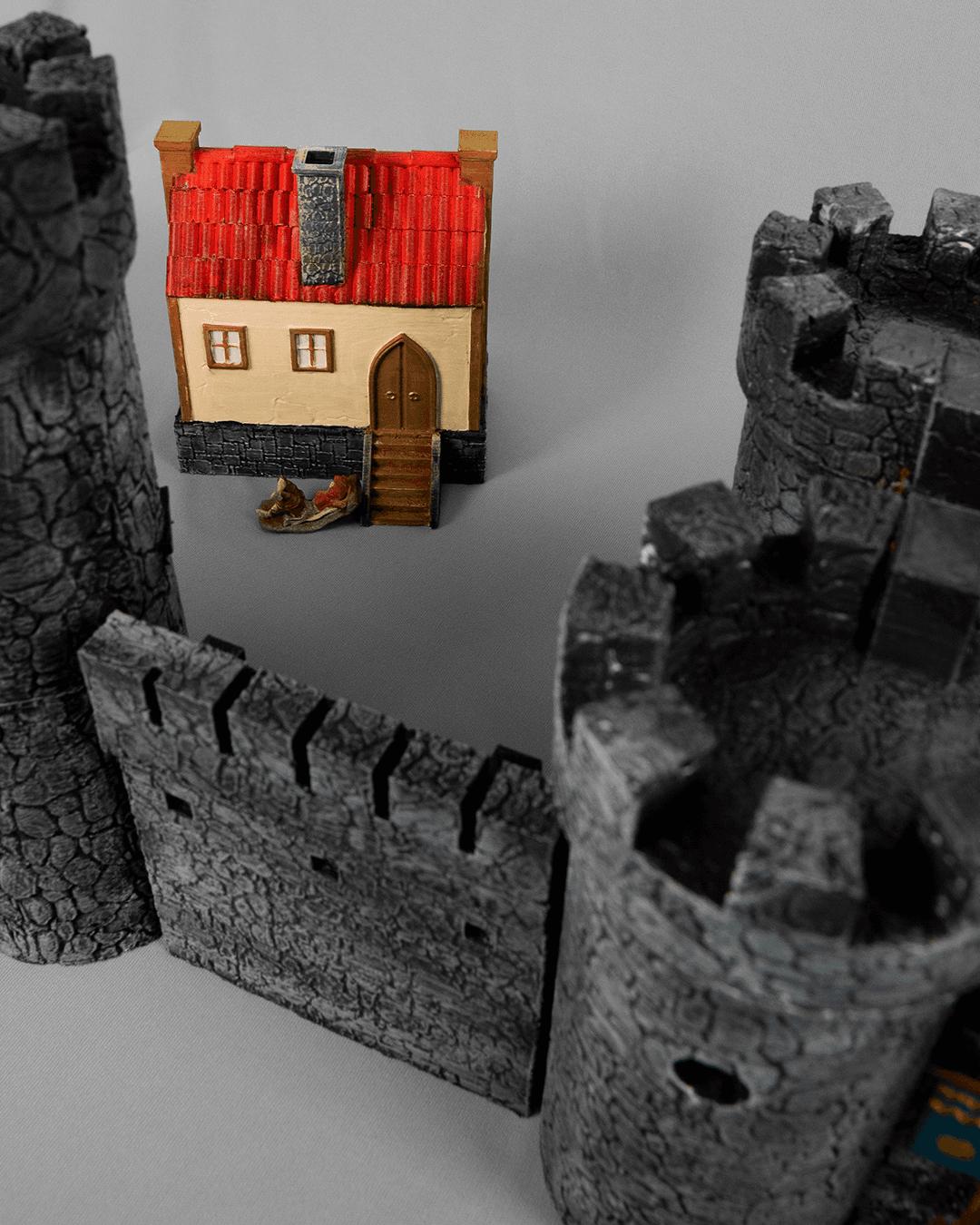 Château-fort Modulaire ZITIANYOUBUILD – 2474 Pièces, Architecture, Compatible LEGO, MOC-132740
