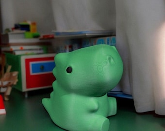 Baby T-Rex Dinosaur Figure | Cute Trex Prehistoric Jurassic Dino Toy | Highly Durable for Desk Design & Education | Fun for Boys and Girls