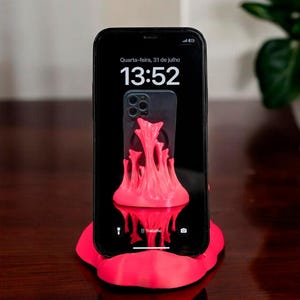 Sticky Situation Cell Phone Stand for Desk | Slime Looking Mobile Phone Holders | Tablet Stand | Universal Adjustable Tablet Stand for Desk