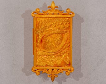 Hidden Dragon Eye Light Switch Cover | Out of Sight Mythical Creature Switch Cover
