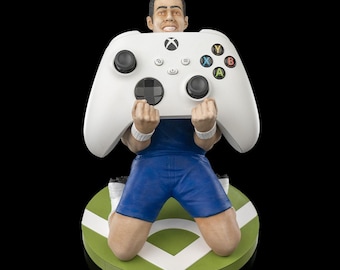 PS5/PS4/XBOX-controllerstandaard | Viering ontwerp voetbaldoel | Houder consolecontroller | Victory Pose-gamingaccessoire | Standaarddisplay