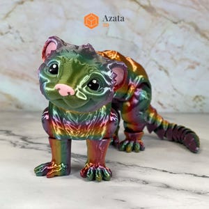 a small plastic toy of a small animal
