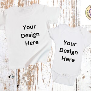 Free Customization, Toddler T-shirt, Onesie, Baby Custom shirt