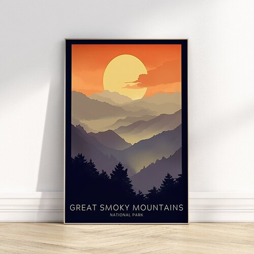 Vintage National Park Posters Available for Digital Download - Etsy