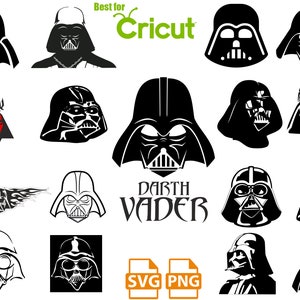 D Vader Heading svg bundle, Svg Files for Cricut, Vader Heading SVG Bundle, SVG Files for Cricut, Vader Svg Files, SVG Files for Silhouette