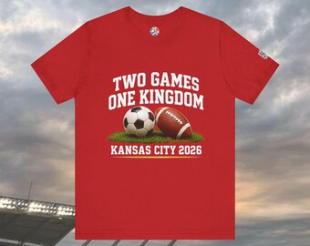 Two games. One kingdom. One seriously fun red t-shirt .