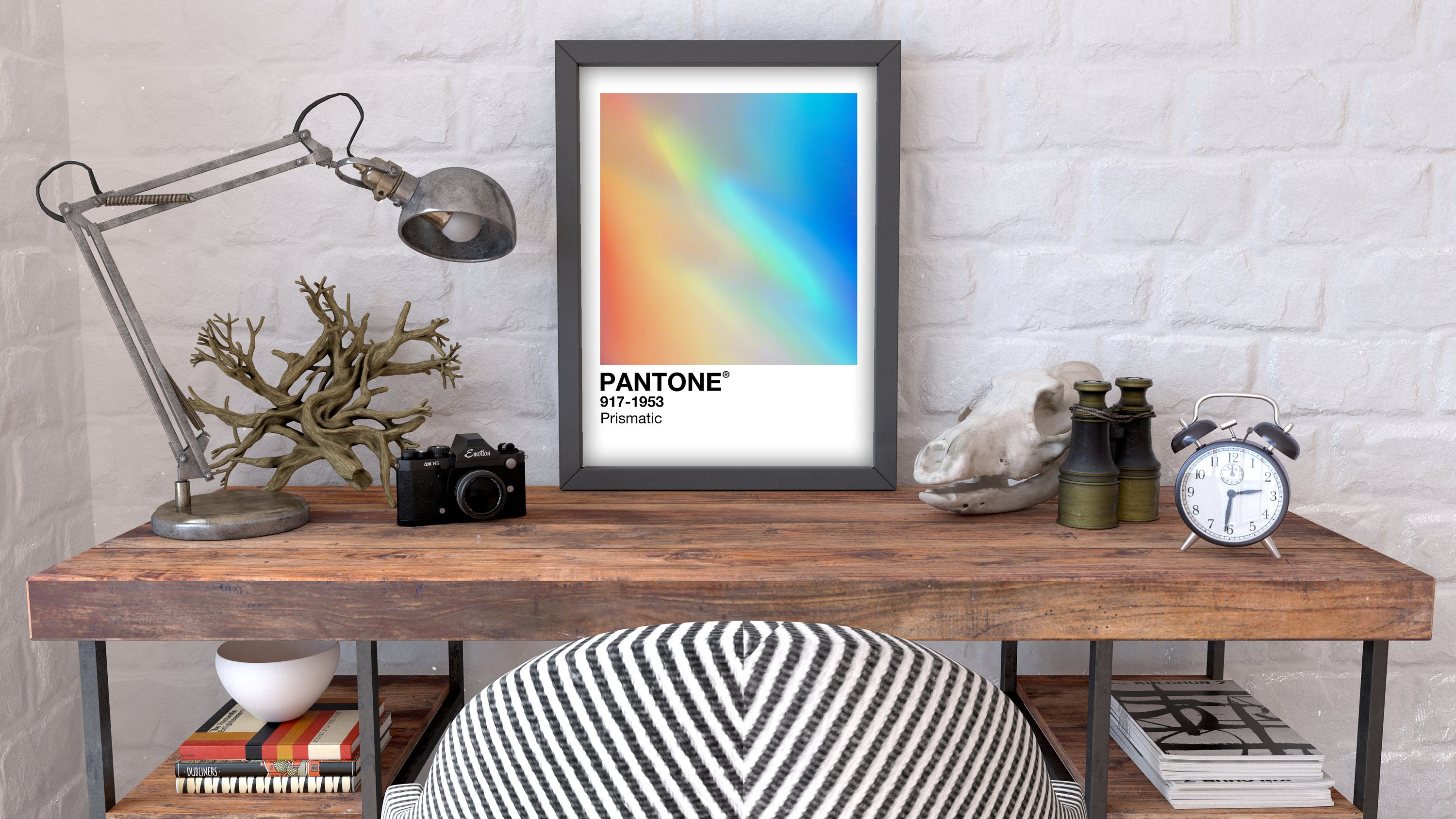 Pantone Wall Art Prismatic Design Pantone Digital Download - Etsy
