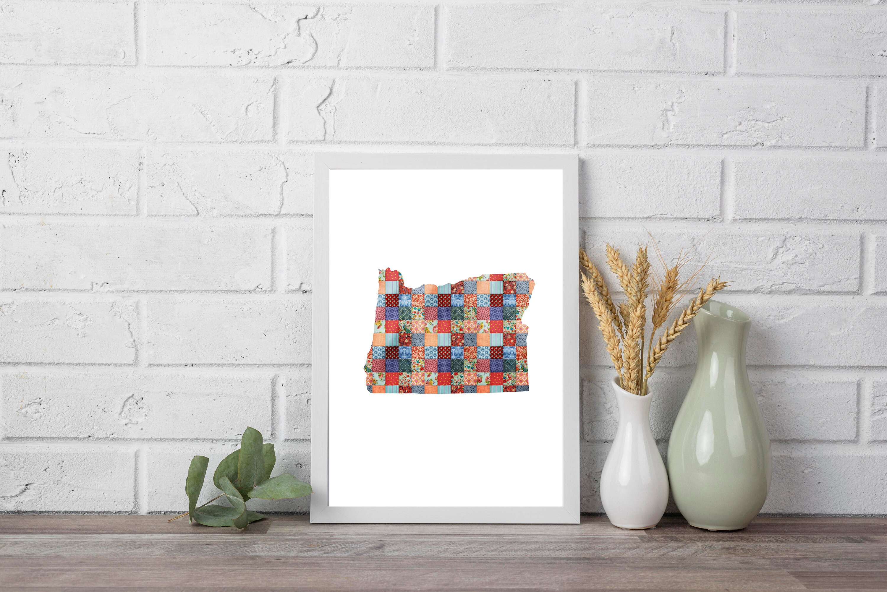Oregon Wall Art, Oregon Digital Download, Oregon Printable, Oregon ...