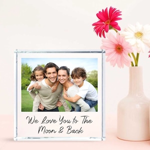 Acrylic Picture Frame | Custom Photo Gift | Acrylic Photo Block | Gifts for Him | Gift for Her | Custom Picture Frames | Mother&#39;s Day Gifts