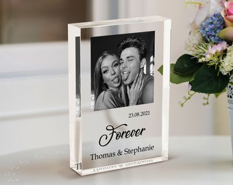 Personalised Photo Print Acrylic Block Plaque Your Image Printed
