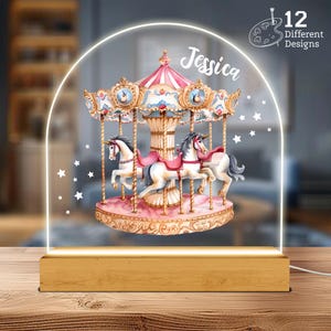 Baby Girl Gift, Personalized Night Light for Kids, Custom Night Light, Infant Gift, Personalized Lamp, Name Night Light