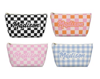 Personalized Accessory Pouch – Organizer Bag, Custom Name, Multiple Sizes