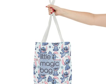 Little / Medium / Large Magic Bag – Stitch-Inspired Tote