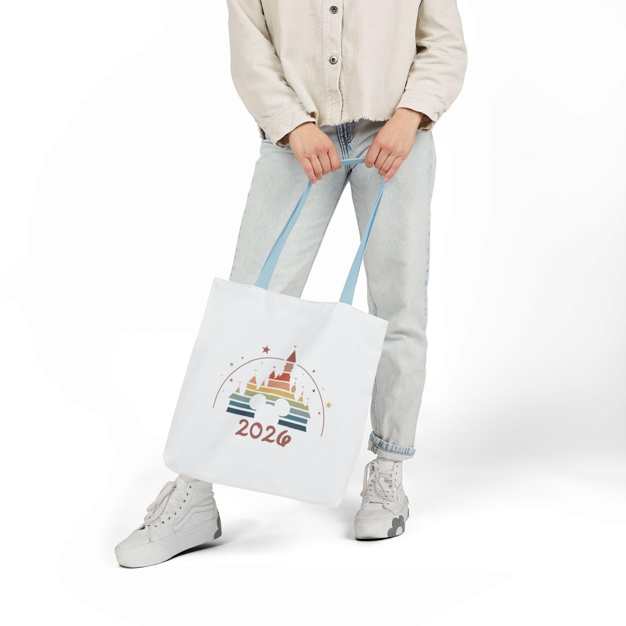キャラクターサイン入りトートバッグ - ディズニーパーク記念品 