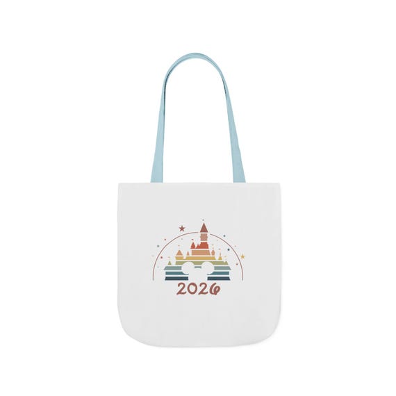 キャラクターサイン入りトートバッグ - ディズニーパーク記念品