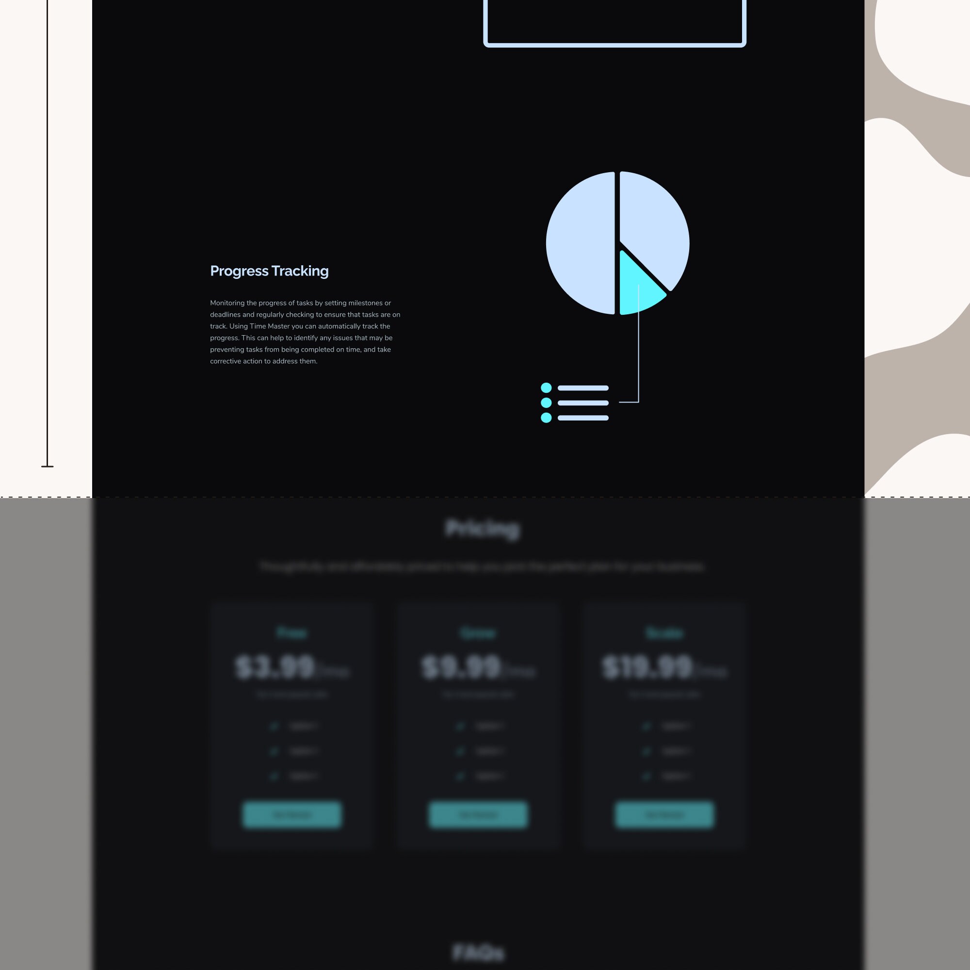 Responsive HTML Landing Page Template for Products - User-friendly and ...