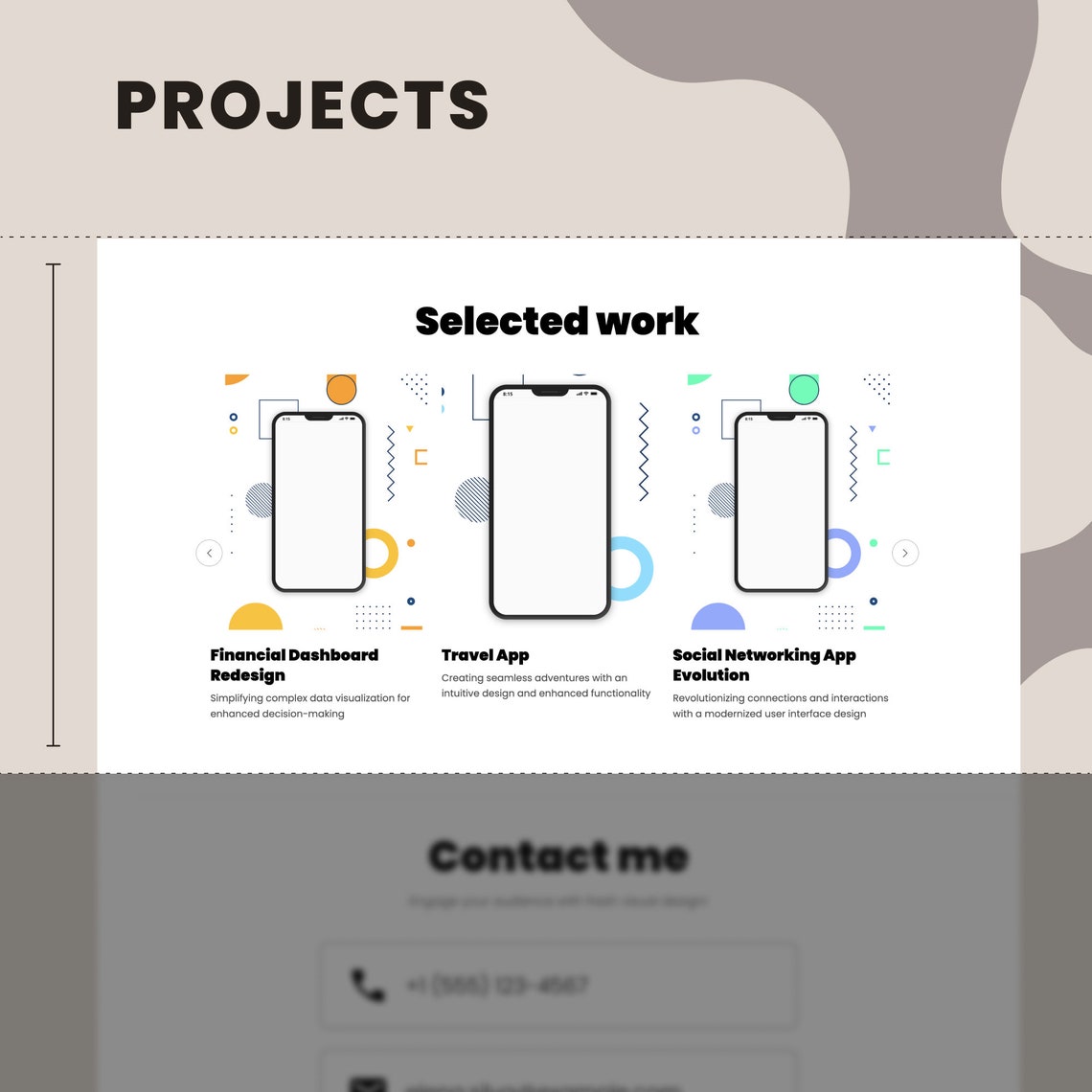HTML Portfolio Template - Etsy