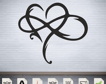 Love Heart Sign DXF File Svg / Png / Pdf / Eps / Ai File Cnc Plasma ...