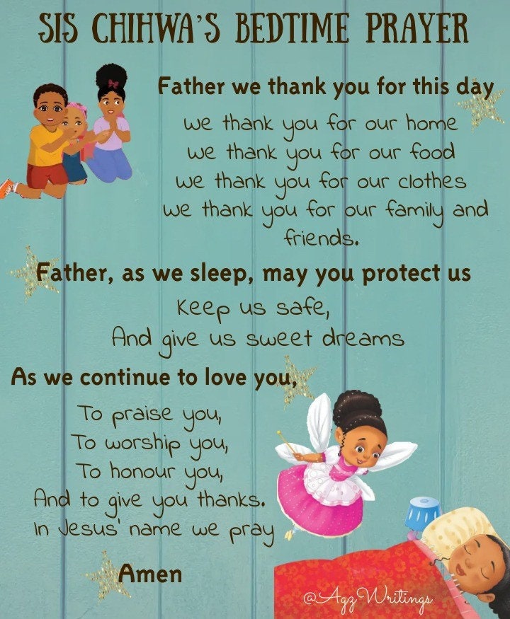 simple-bedtime-prayer-for-children-printable-prayer-for-baby-etsy