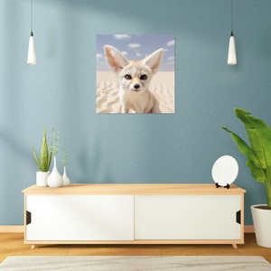 Fennec Fox Poster, Algeria Travel Print, Wall Decor Poster image 6