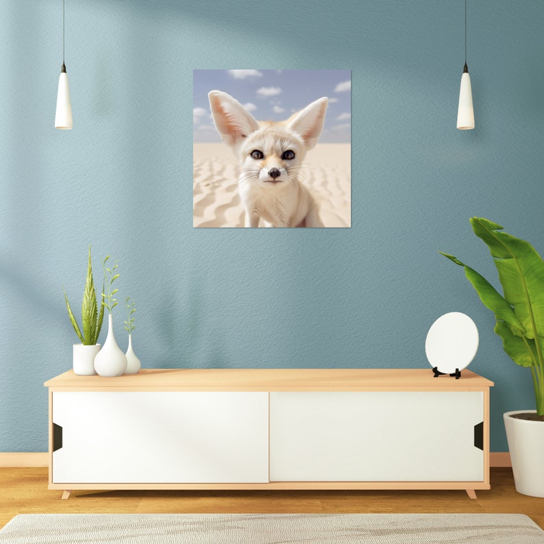 Fennec Fox Poster, Algeria Travel Print, Wall Decor Poster image 6
