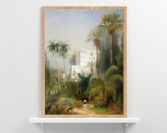 19th Century Algiers House Poster, Wall Decor