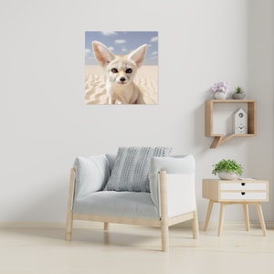 Fennec Fox Poster, Algeria Travel Print, Wall Decor Poster image 5