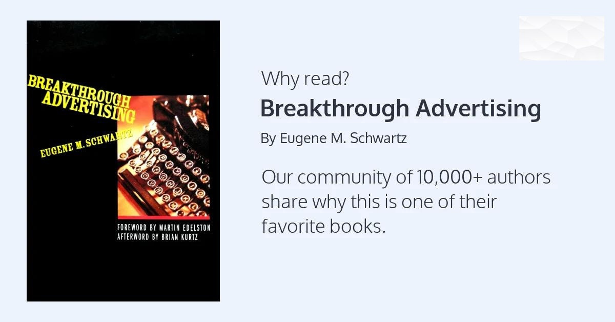 Breakthrough Advertising Pdf Free Download Reddit Breakthrough Advertising by Eugene Schwartz - Etsy