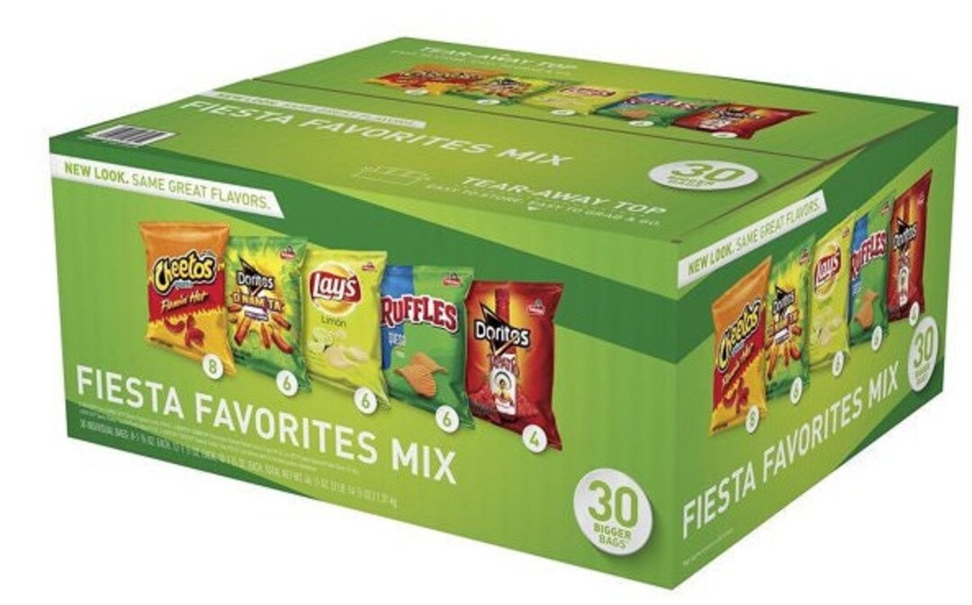 Fritolay Fiesta Variety Mix Snacks on the Go Etsy