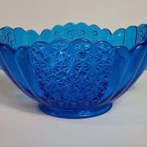 Fenton Daisy and Button Bowl - Etsy