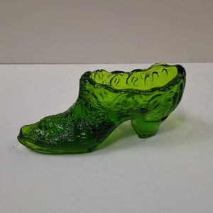 Vintage Fenton Art Glass Shoe