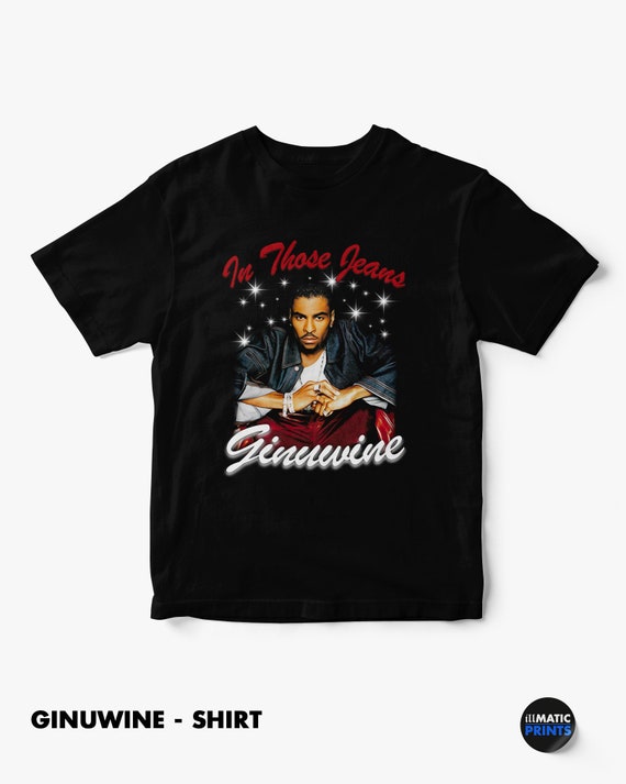 Ginuwine Vintage Graphic Tee, Exclusive Airbrush Style Design, R&B  