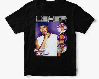 American Singer Songwriter!!! the Famous USHER MY WAY Album T