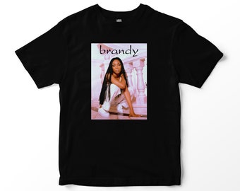 Brandy RNB - Camiseta de estilo vintage - Camisa R&B de los 90, Fiesta de los 90, RNB, Brandy Monica, camiseta gráfica de los 90, camisa de música vintage