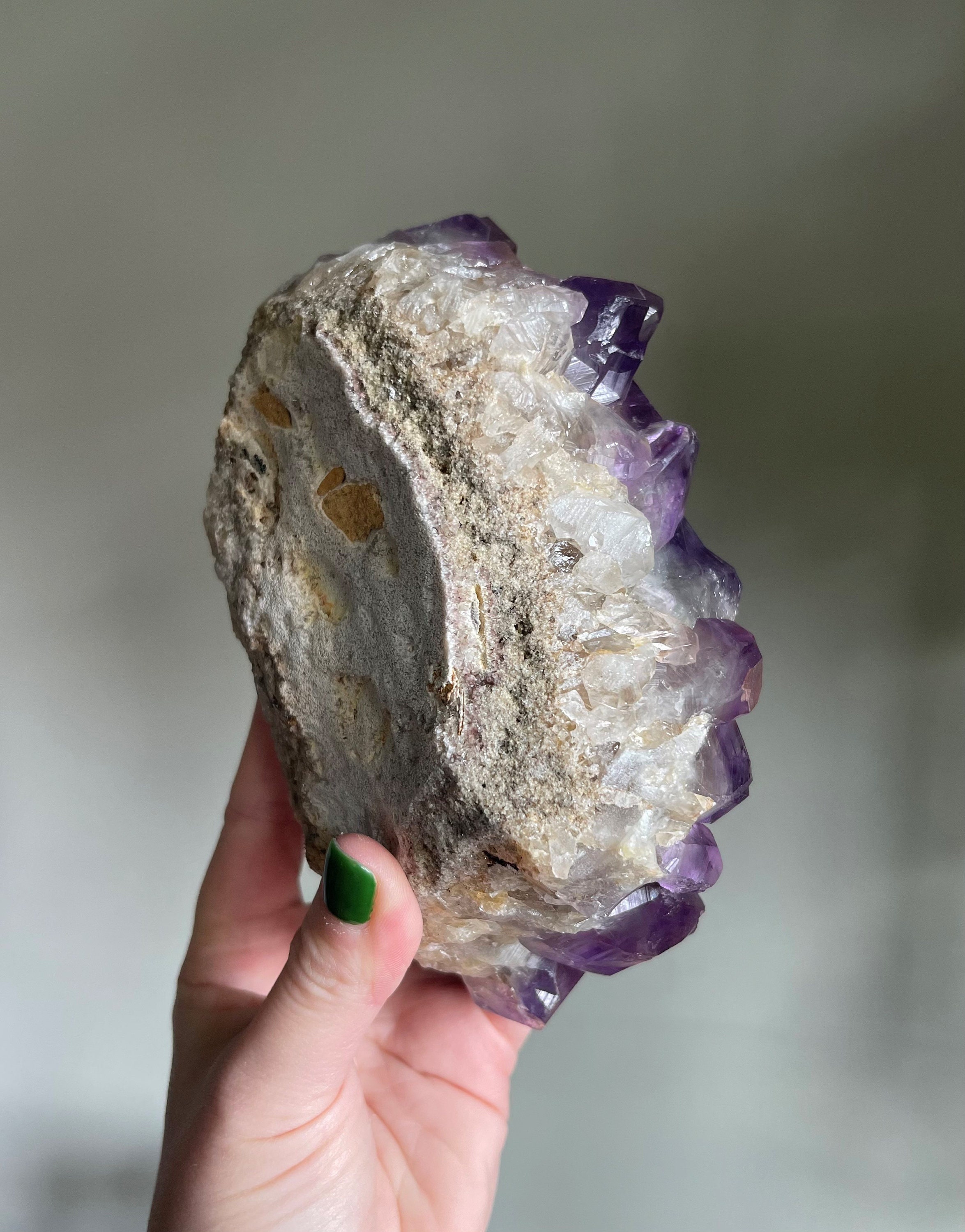 Congo Amethyst Cluster Large and Rare Amethyst African Amethyst Etsy