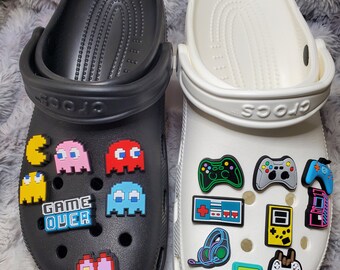 Jeu vidéo Croc Charms, Gamer Croc Charms, Charmes de chaussures