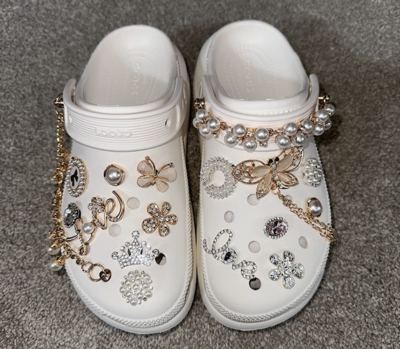 Bling Croc Charms, Bling Shoe Charms 