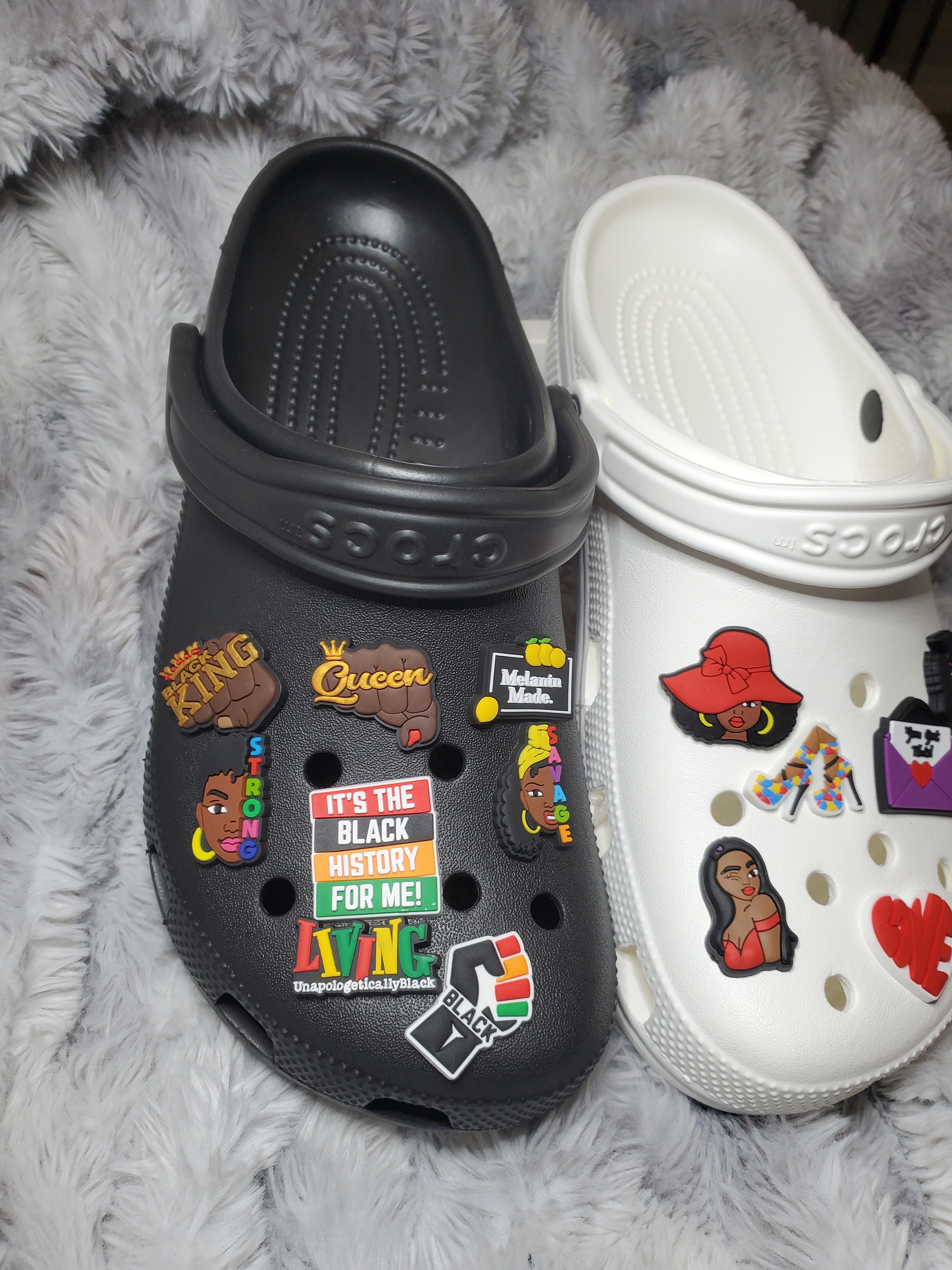 Black history jibbitz clearance